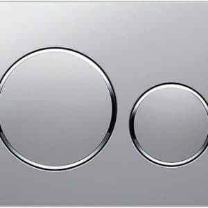 Geberit Sigma 20 bedieningspaneel matverchroomd gelakt met designring 115882JQ1