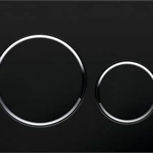 Geberit Sigma 20 bedieningspaneel zwart chroom zwart 115.882.KM .1 4001603792568