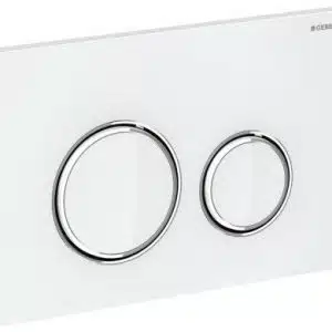 Geberit Sigma21 bedieningspaneel glas wit 115884SI1