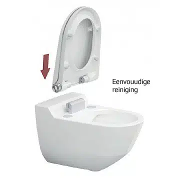 Cleanet Riva eenvoudige reiniging douchewc