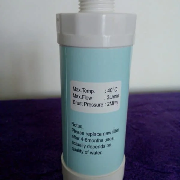 Douchewc waterfilter Frissebips 1