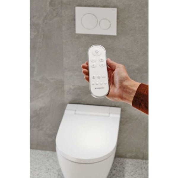 Geberit AquaClean Sela wall washdown WC 146220JT1 white alpine matt, complete system (2)