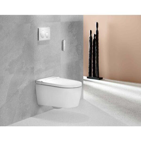 Geberit AquaClean Sela wall washdown WC 146220JT1 white alpine matt, complete system