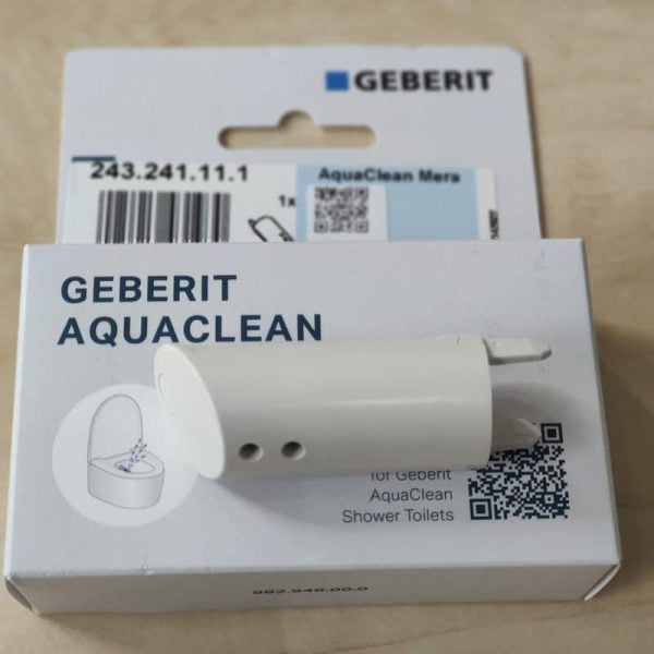 Geberit Aquaclean Mera sproeikop doorgespoeld