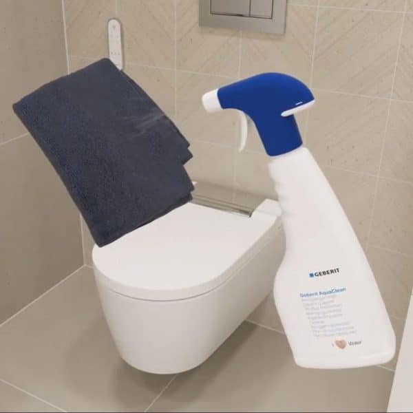 Geberit aquaclean reinigingsmiddel doek