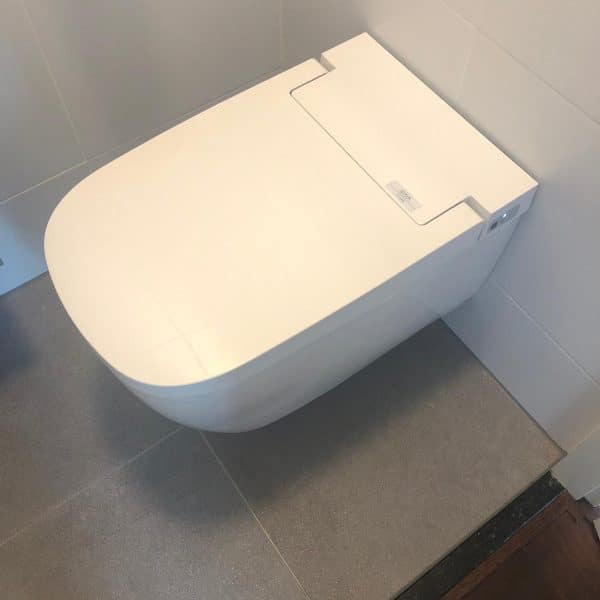 Installatie VitrA Vcare douchewc Frissebips 8