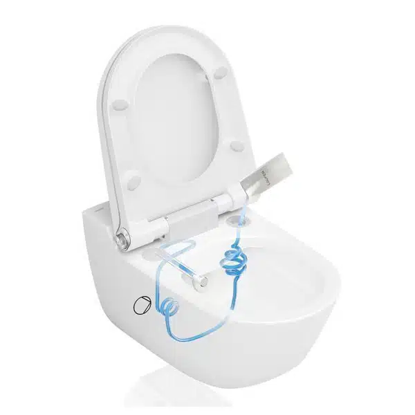Laufen Cleanet Riva ontkalking douche wc
