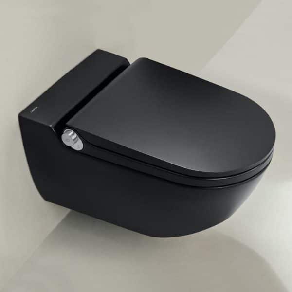 Laufen riva H8206917160001 2 mat zwarte douche wc