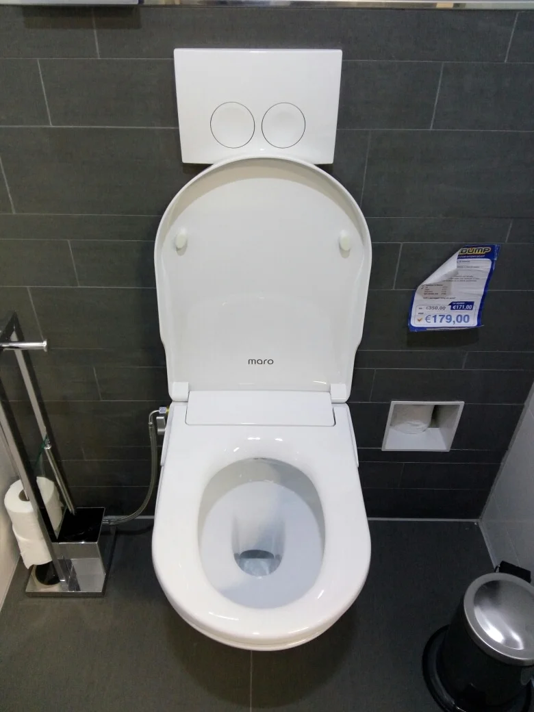 Maro FB104 mechanische bidetdouche Megadump Dalen