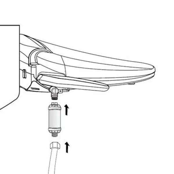 Maro douchewc waterfilter