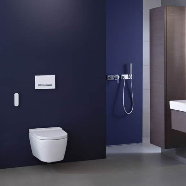 Nieuwe AquaClean Sela douchewc frissebips showroom