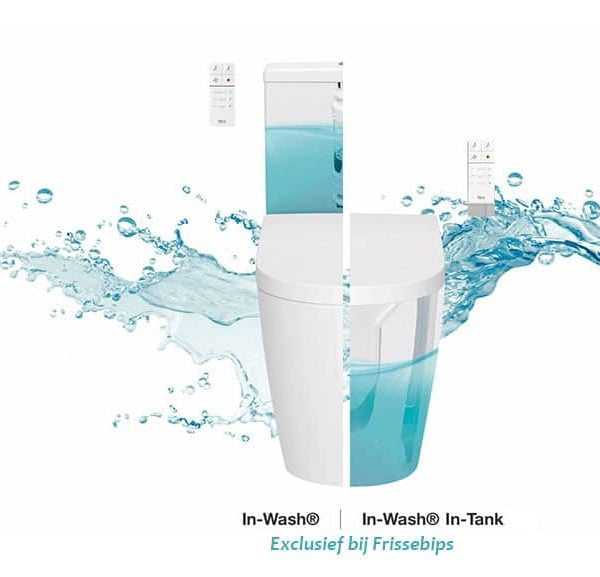 Roca in Wash staand met reservoir zonder reservoir