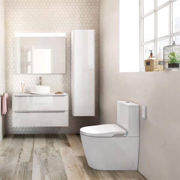 Roca in Wash Inspira staande closet frissebips