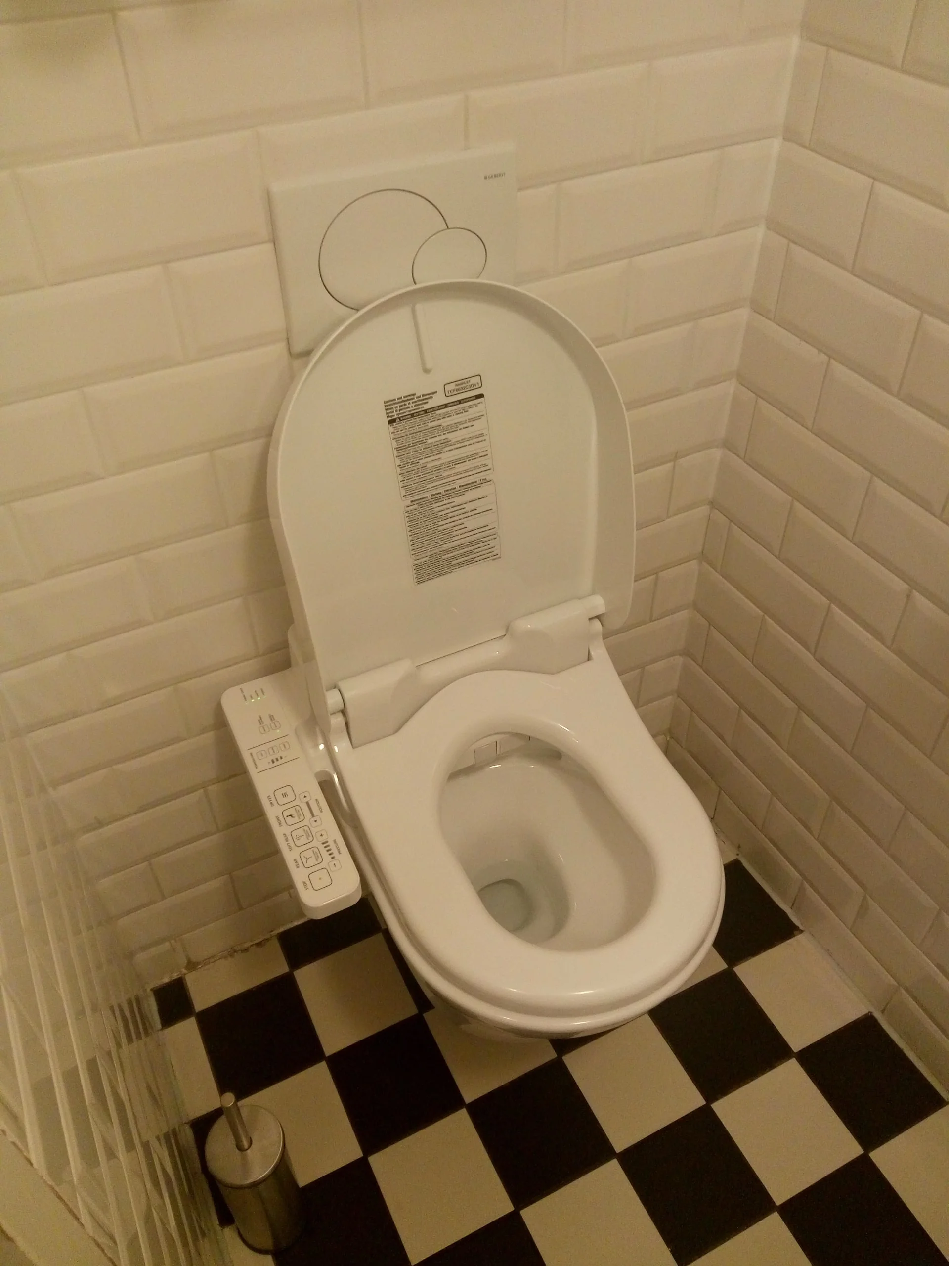 TOTO Washlet EK 2 Vatten Ramen Frissebips 9