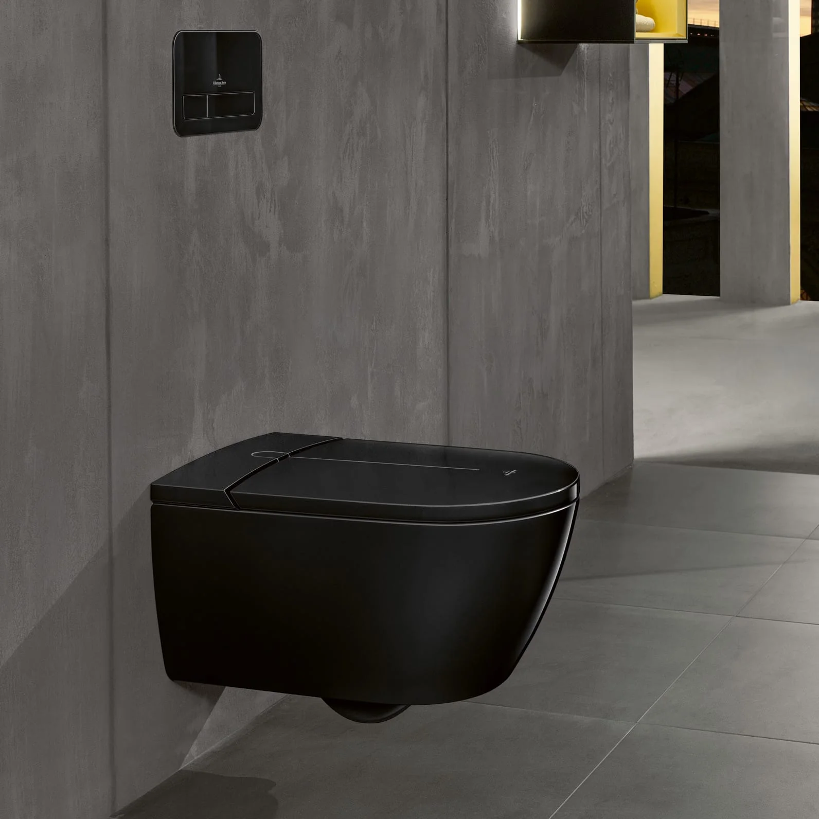 ViClean I 100 black shower toilet
