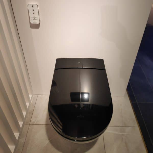 ViClean zwarte douche wc frissebips