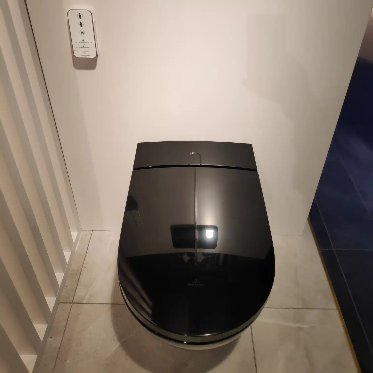 ViClean zwarte douche wc frissebips