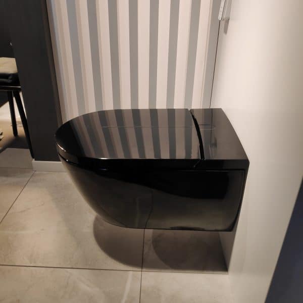 ViClean zwarte douchetoilet frissebips