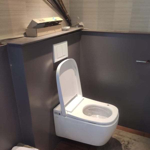 Vitra installation vcare showertoilet Frissebips