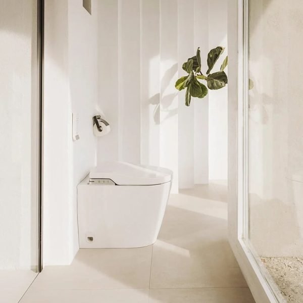 roca in wash in tank slimme toilet fohn sproeier