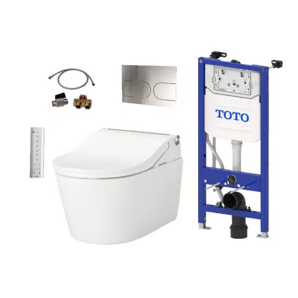 toto washlet rw tcf802c2g voor automatisch doorspoelen