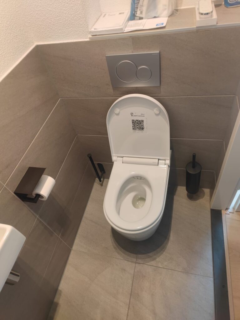 Installatie geberit Aquaclean sela UP320