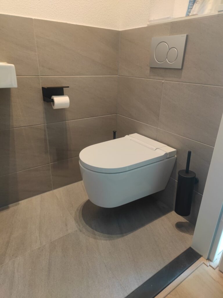 Installatie geberit Aquaclean sela gen2