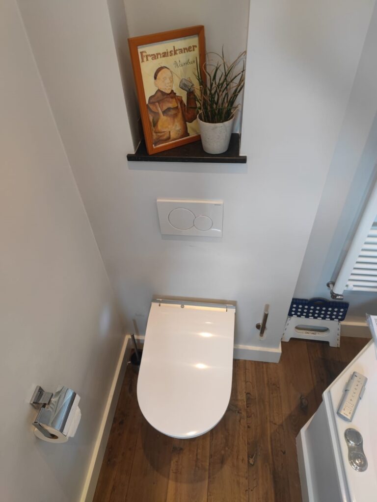 TOTO Washlet RW installatie frissebips