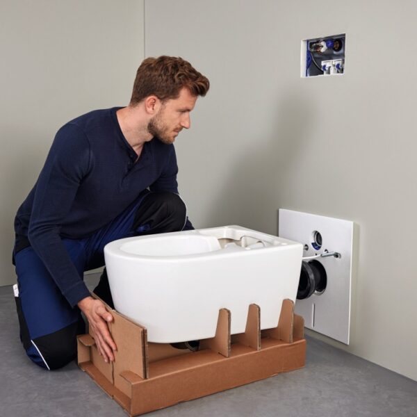 Geberit 2024 aquaclean installatie