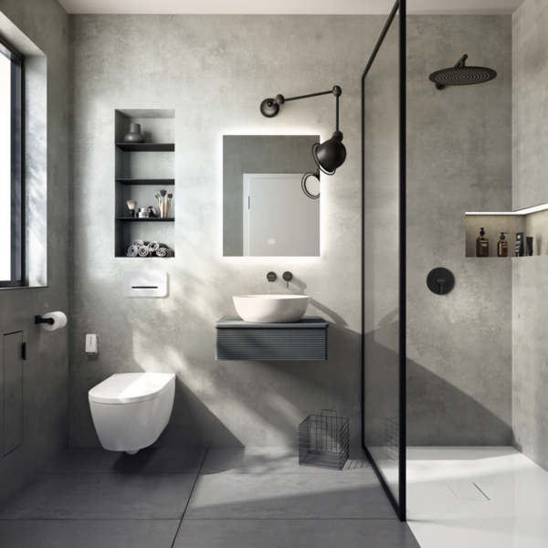 Villeroy Boch viclean i 200 douche toilet