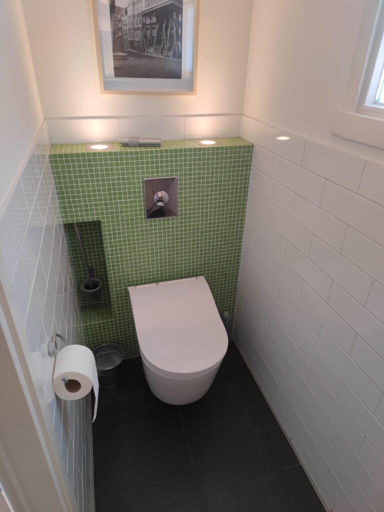 Installation TOTO Washlet RW Amsterdam 2
