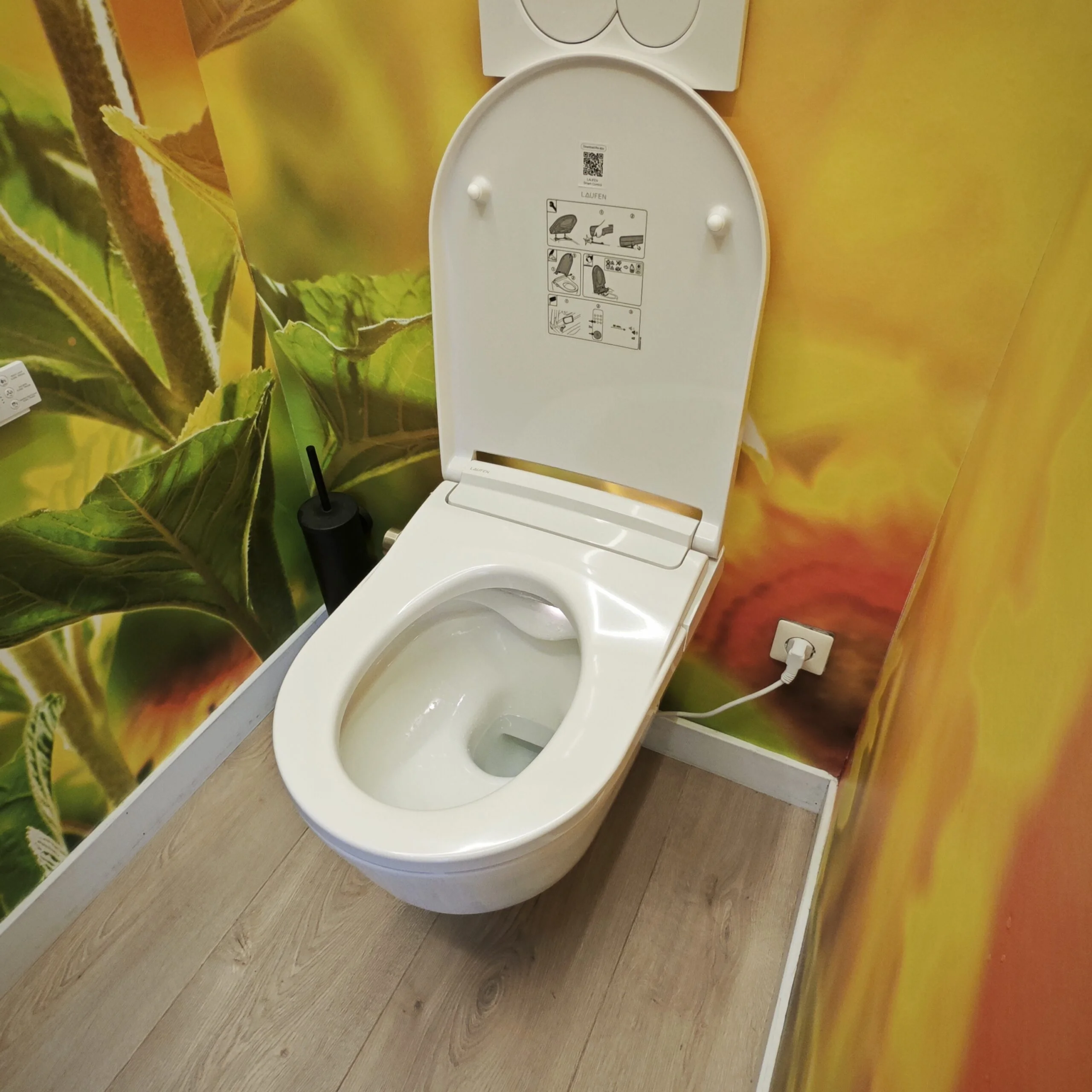 Laufen Cleanet Sit douchetoiletbril Installatie (13)