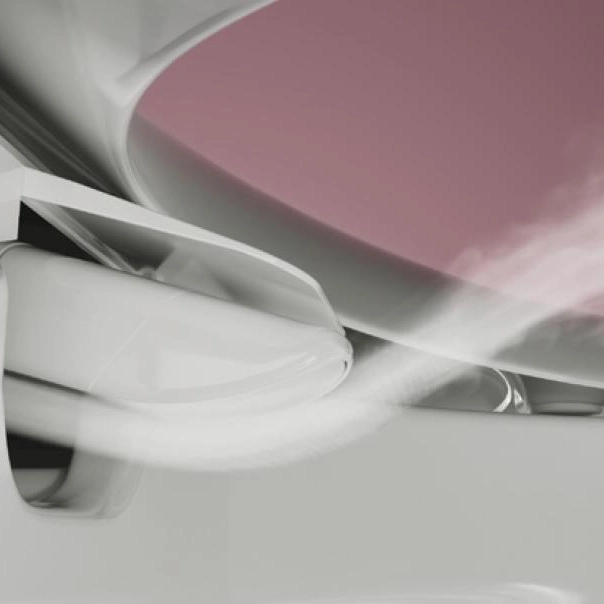 Laufen Cleanet Alvia coanda effect fohn
