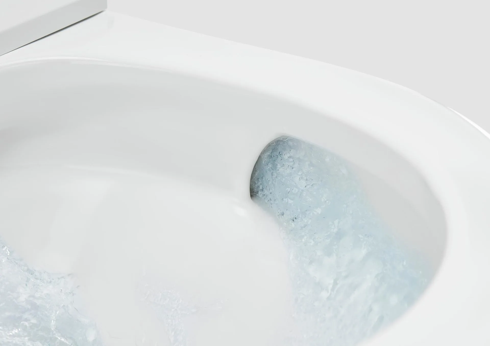 Roca rimless vortex flush