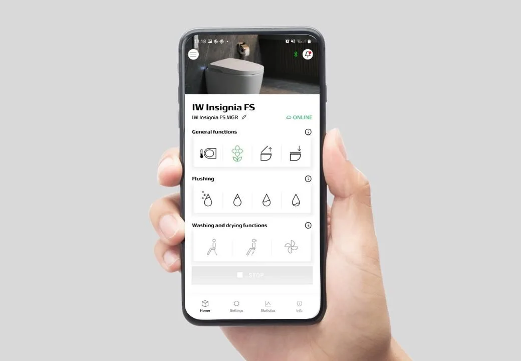 inwash insignia app roca connect