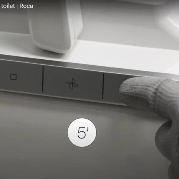 Roca ontkalken slimme toilet stap3