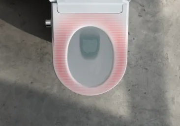 Laufen cleanet sit PRO verwarmde wcbril
