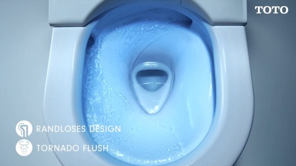 TOTO RW tornado flush RP WC keramiek