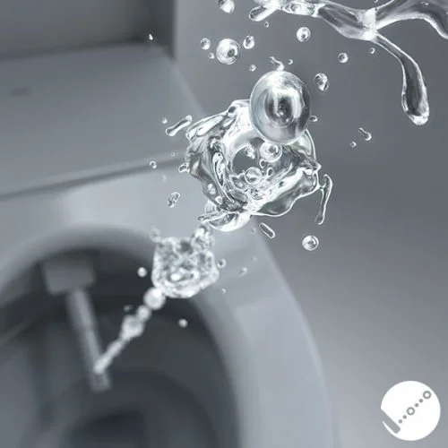 TOTO Washlet Air in Wonder Wave sproeiertechnologie