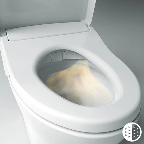 TOTO Washlet geurzuivering via koolstoffilter