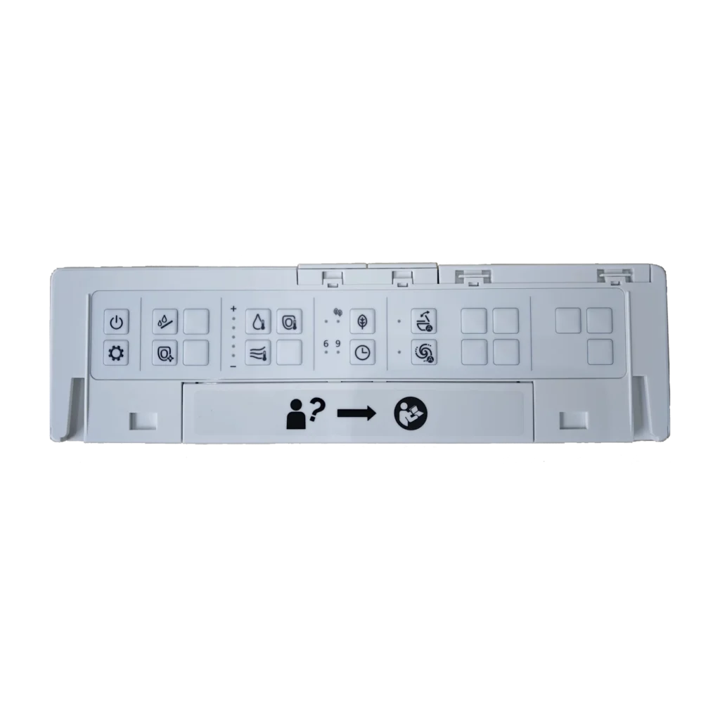 TOTO Washlet RW Wit afstandsbediening white back