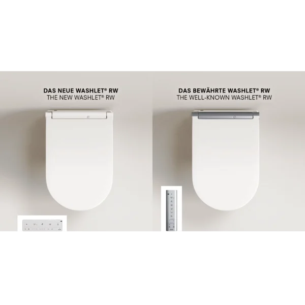 TOTO Washlet RW Silver White Trim nieuw