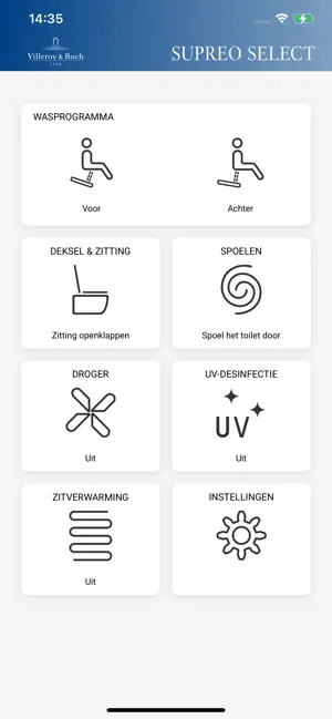 Supreo Select smartphone app